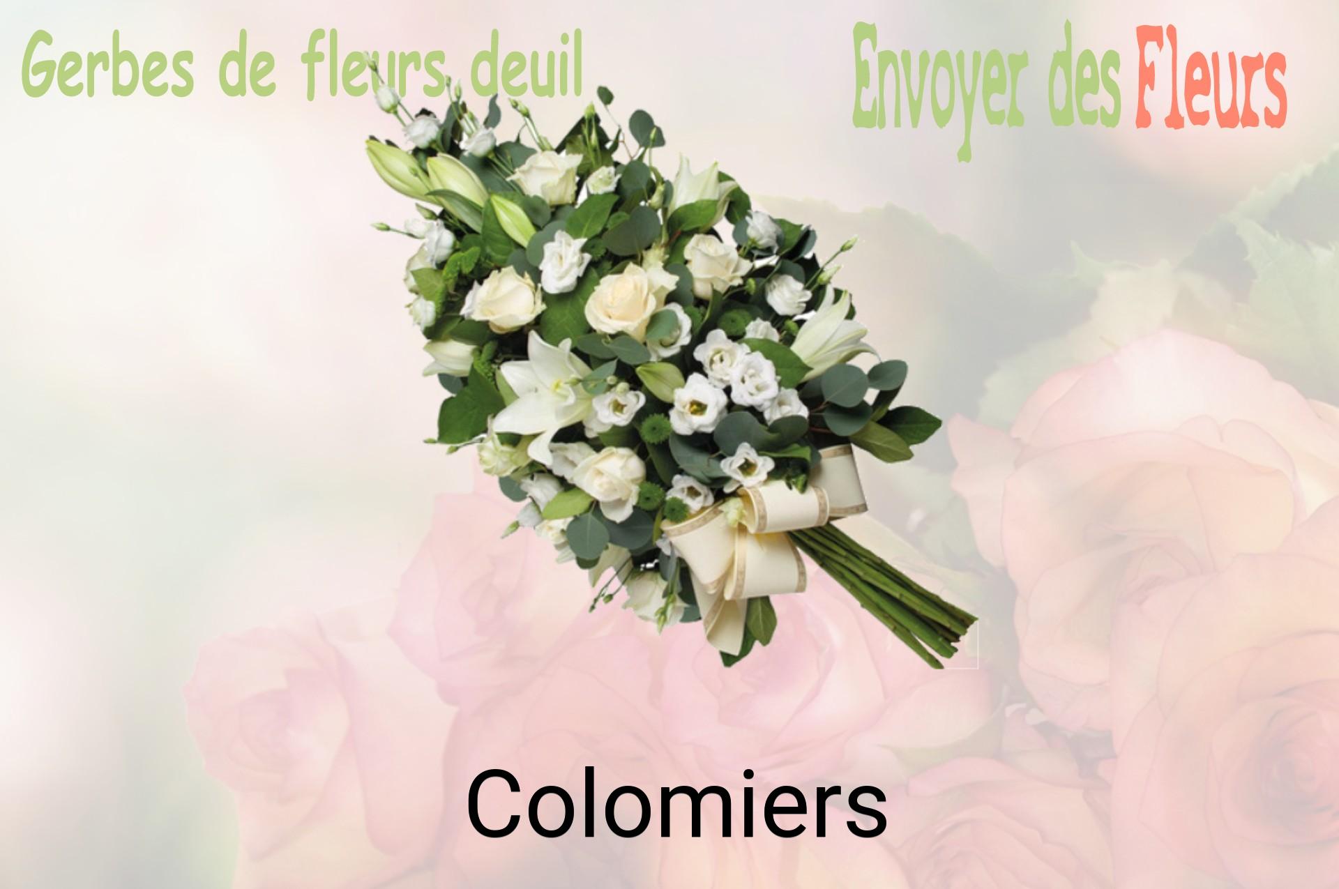 Gerbe de fleurs de deuil livrée à Colomiers